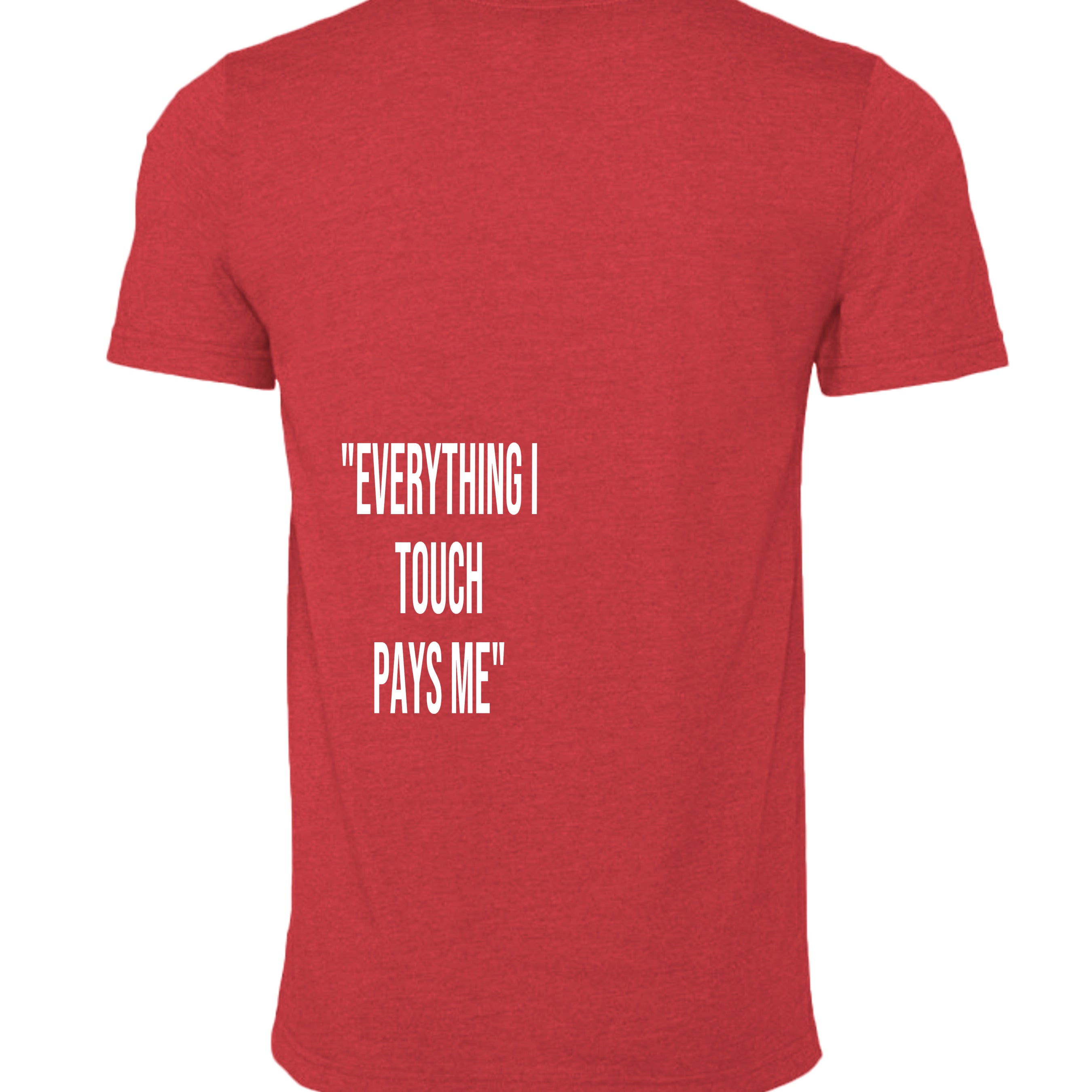 HEATHER RED - 3001CVC - BACK