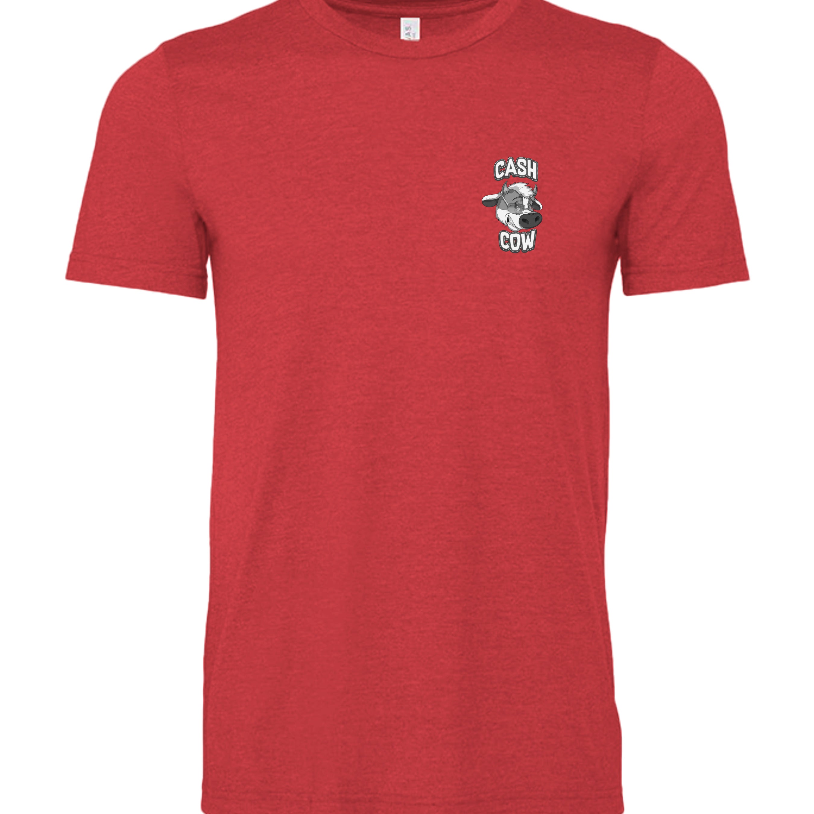 HEATHER RED - 3001CVC - FRONT
