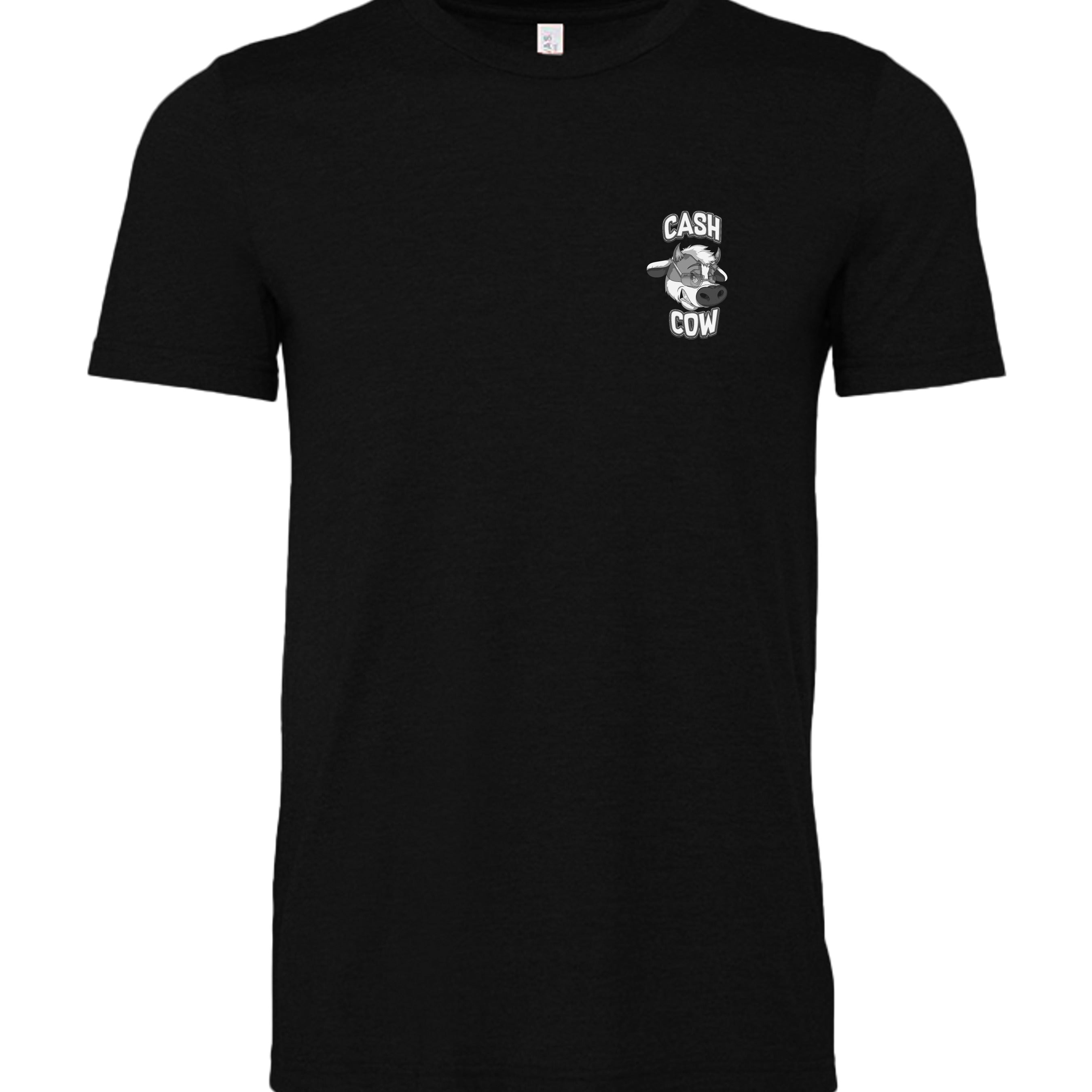 BLACK HEATHER - 3001CVC - FRONT