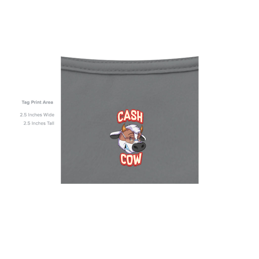 DRK GREY HEATHER - 3001CVC - INSIDE_TAG_LINE
