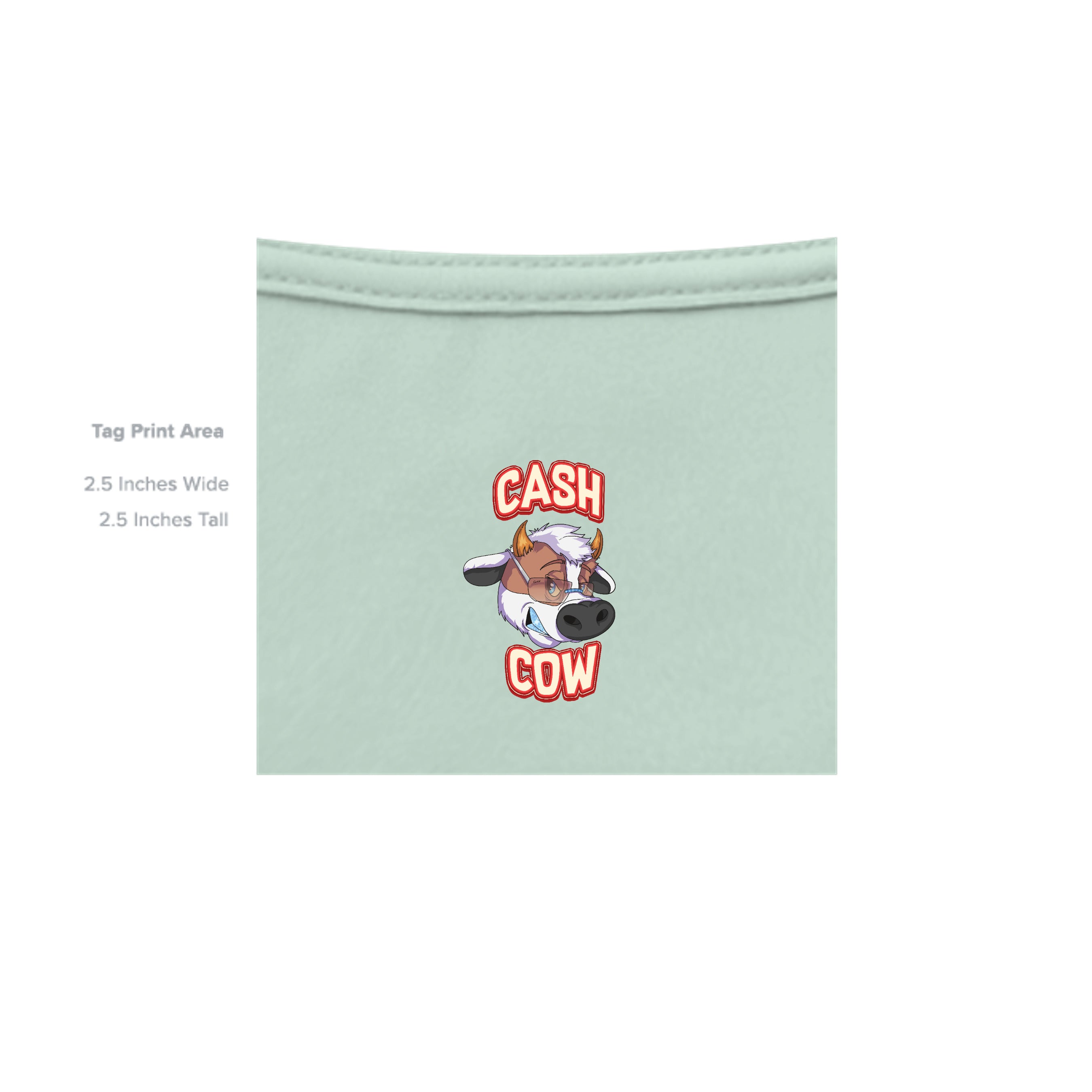 Heather Prism Mint - 3001CVC - INSIDE_TAG_LINE